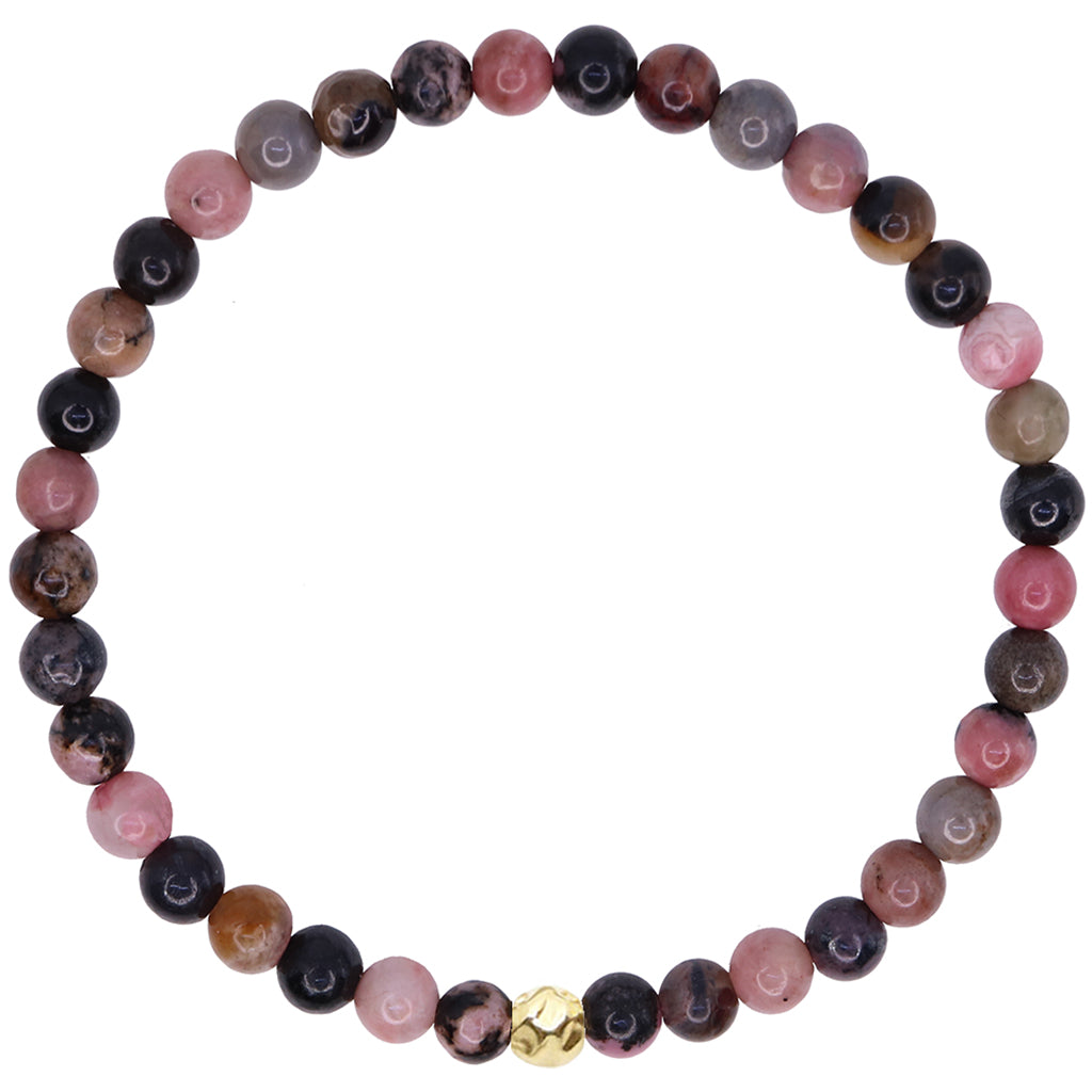 Dainty Healer Bracelet | Rhodonite