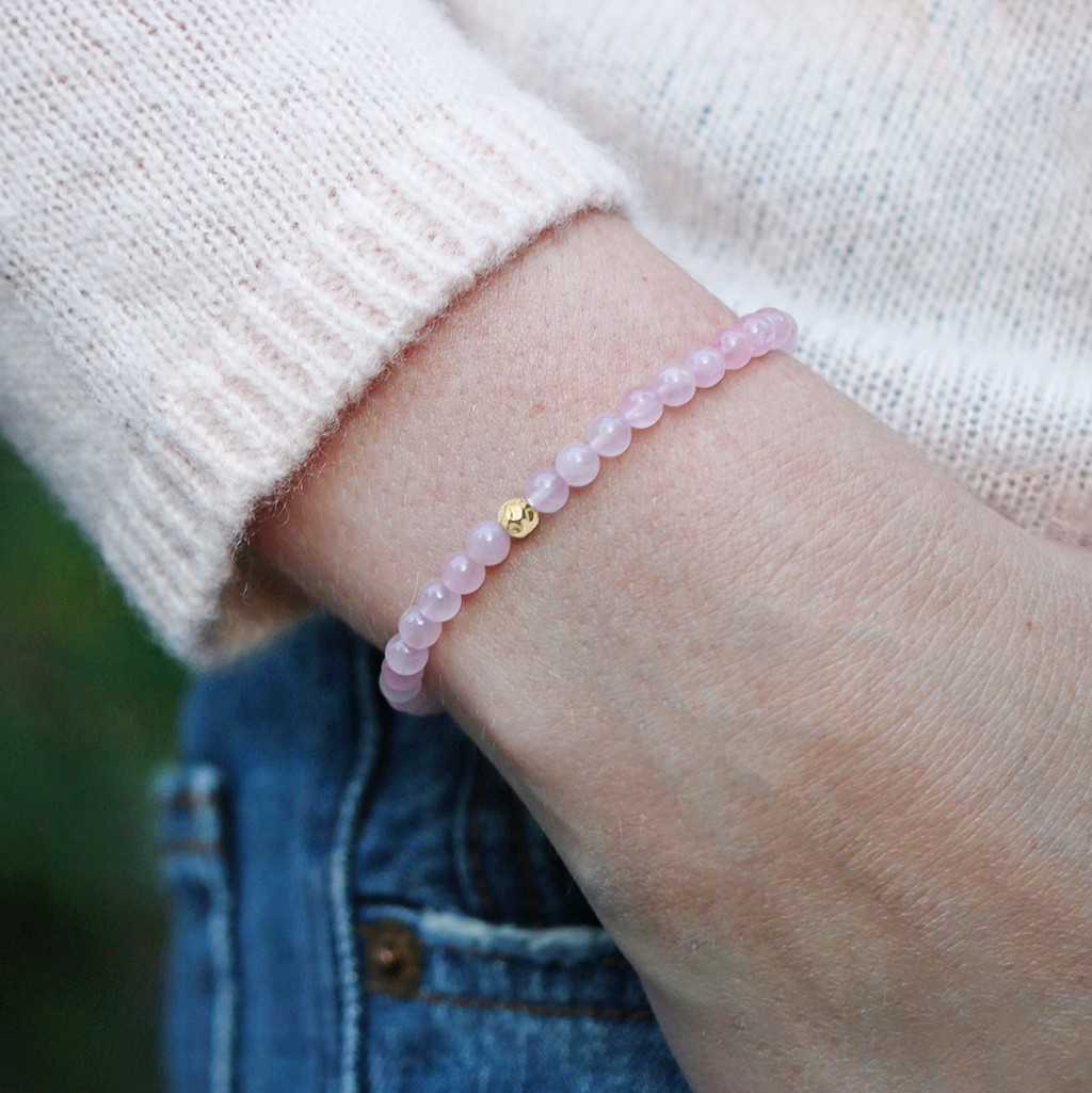 Rose quartz 2025 love bracelet