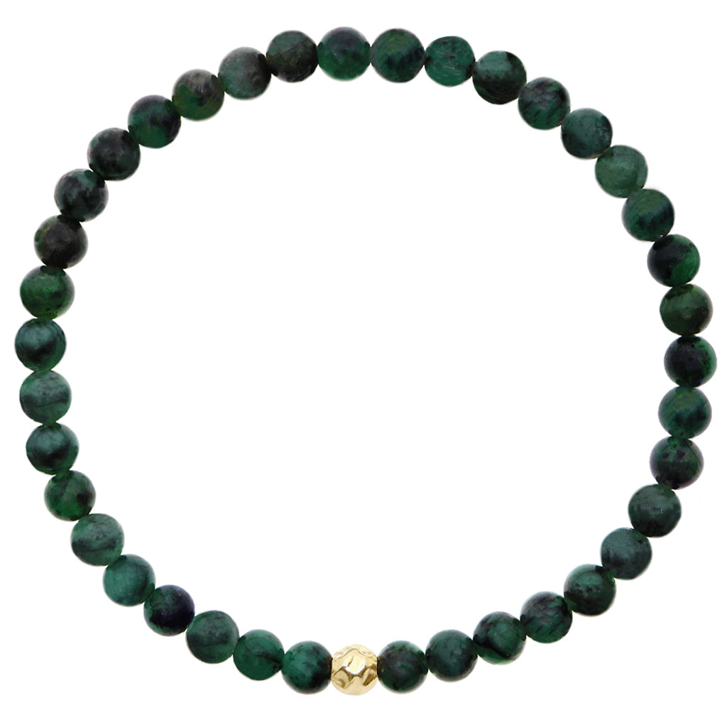 Dainty Compassion Bracelet | Emerald