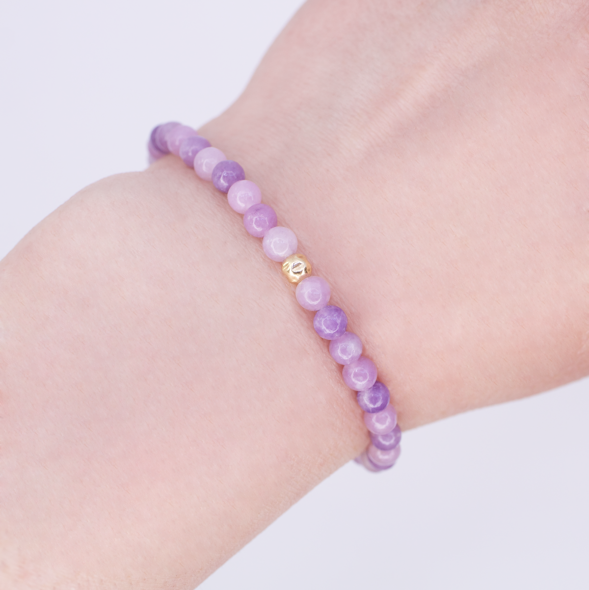 Dainty Harmony Bracelet | Lepidolite