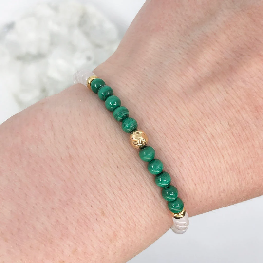 Malachite bracelet sale