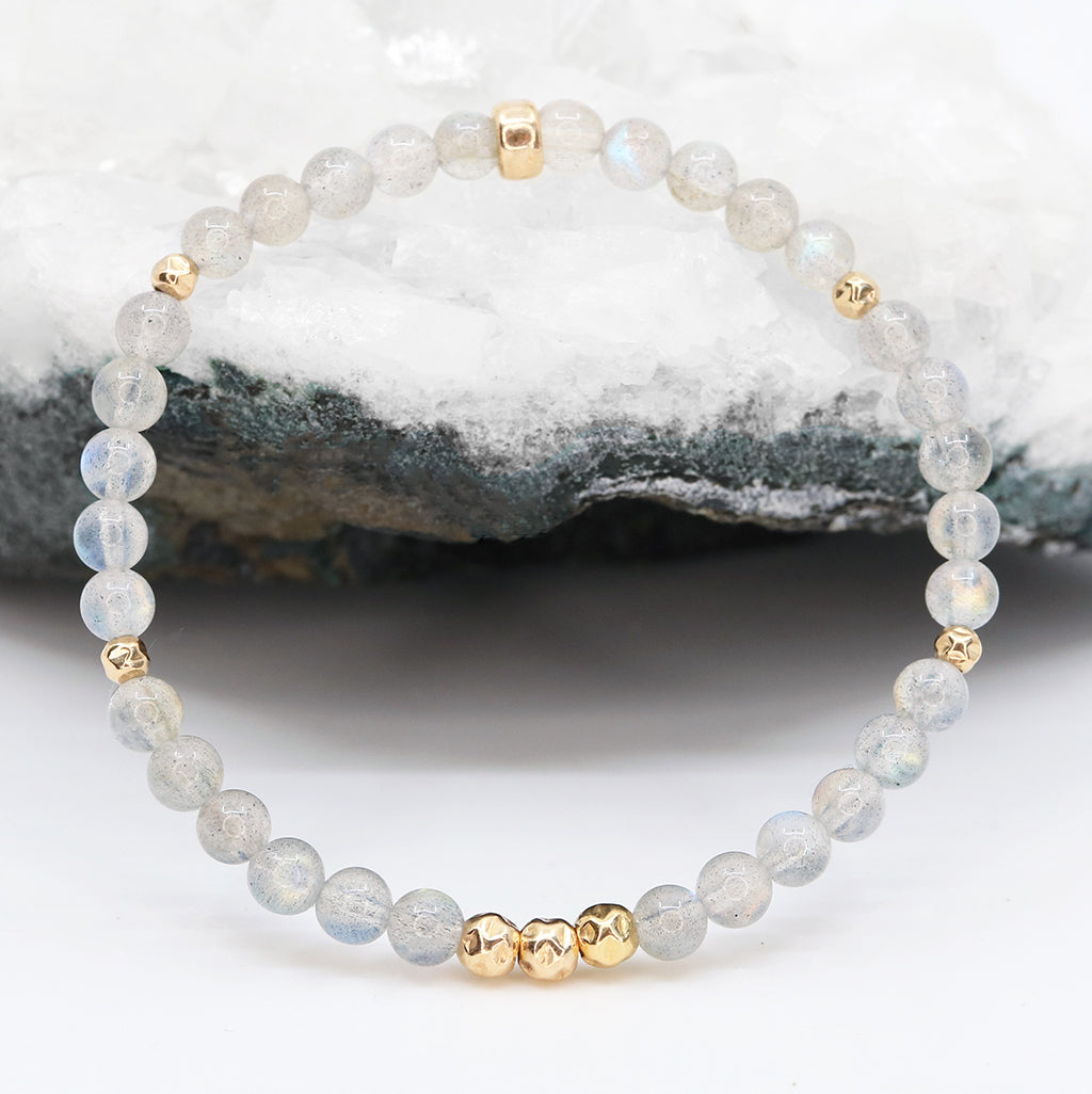 Dainty Serendipity Luxe Bracelet | Labradorite