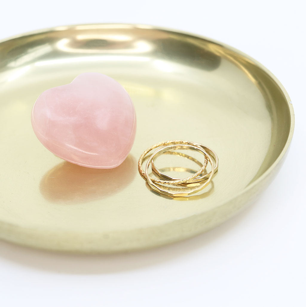 Dainty Gold Ring Trio